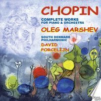Chopin. Komplette værker for klaver og orkester. Oleg Marshev. 2CD